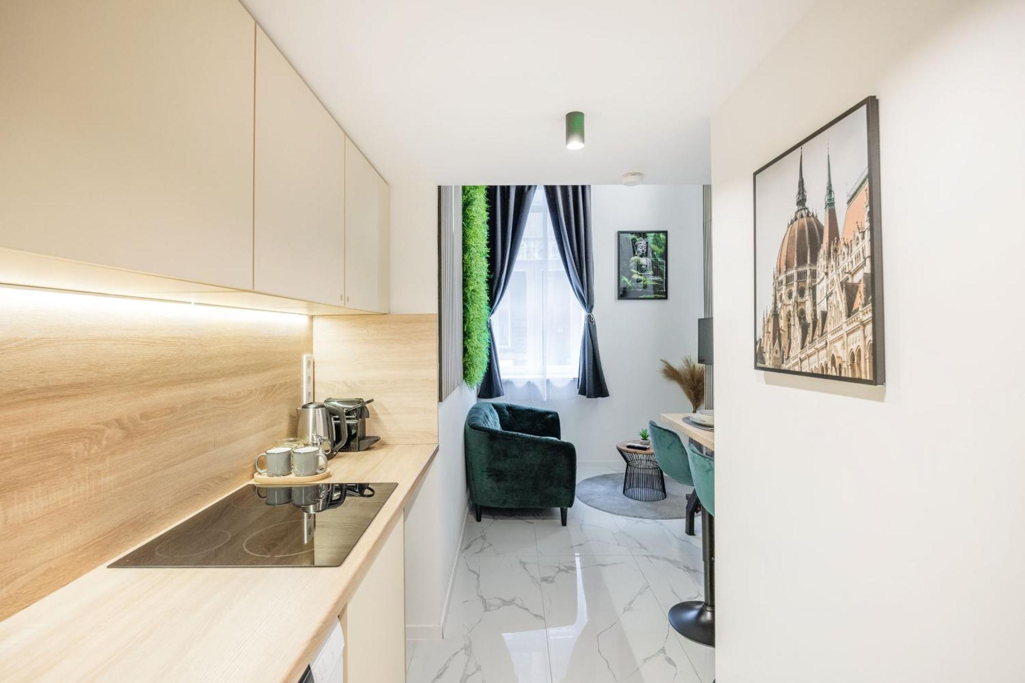 Ferienwohnung Modern Downtown Oasis Budapest Exterior foto